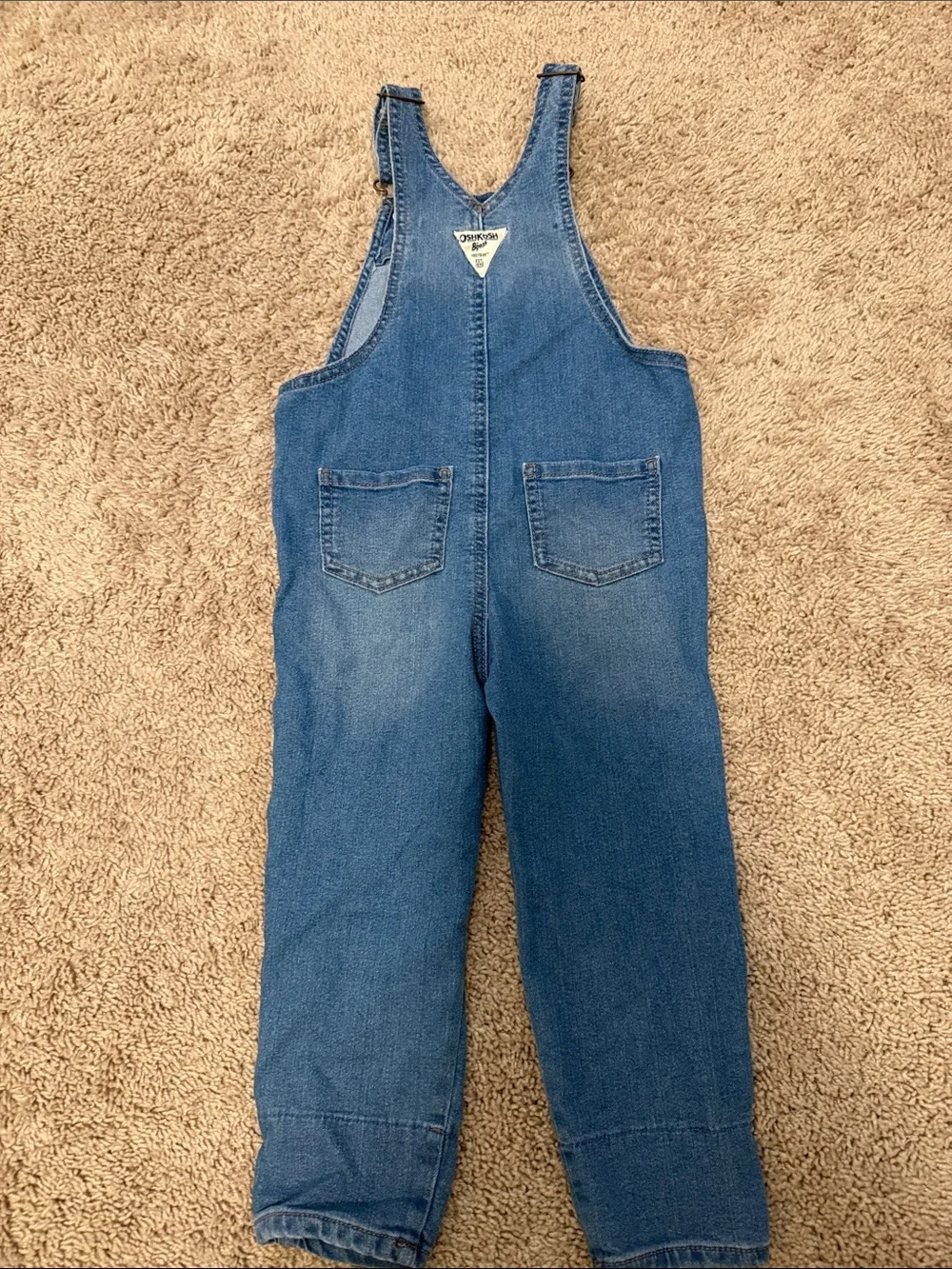 OshKosh B'gosh Kids Medium Blue Denim Overalls size 4T